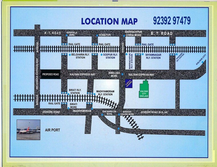 undefined, barrackpore  1440 Sq.Ft. Plot In Barrackpore Kolkata 9765677