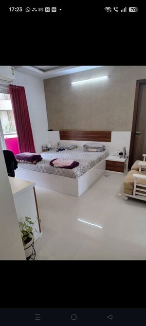 Bedroom in 4 BHK Apartment at Soham Crystal Spires, Thane West – for Sale