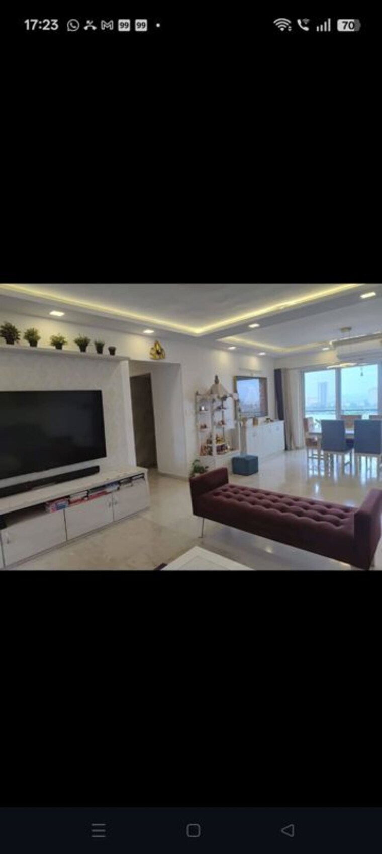 Living Room, soham-crystal-spires 4 Bedroom 1864 Sq.Ft. Apartment In Thane West Thane 9825800