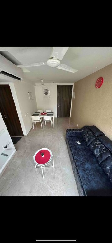 Living Room in 1.5 BHK Apartment at Chandiwala Pearl Heaven, Andheri East – for Rent