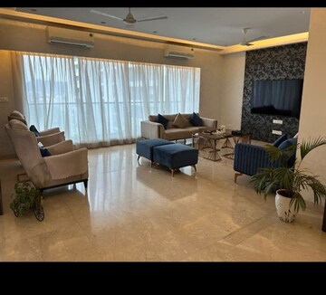 Living Room in 4 BHK Apartment at Sheth Avalon, Laxmi Nagar – for Sale