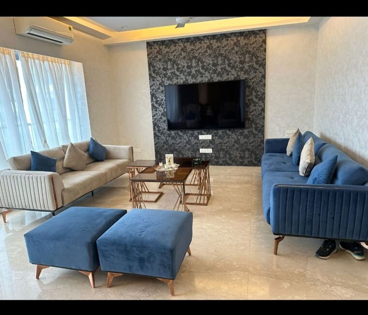 Living Room, sheth-avalon 4 Bedroom 1891 Sq.Ft. Apartment In Laxmi Nagar Thane 9825816