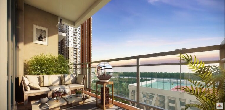 Balcony, cybercity-marina-skies 3 Bedroom 1550 Sq.Ft. Apartment In Hi Tech City Hyderabad 9825805