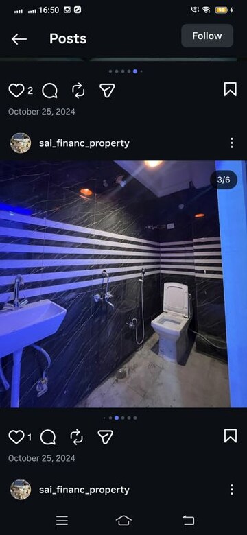 Master Bedroom in 2 BHK Builder Floor at Neb Sarai – for Rent