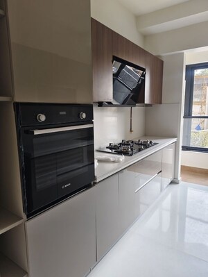 Kitchen in 2 BHK Apartment at Kalpataru Magnus, Bandra East – for Rent