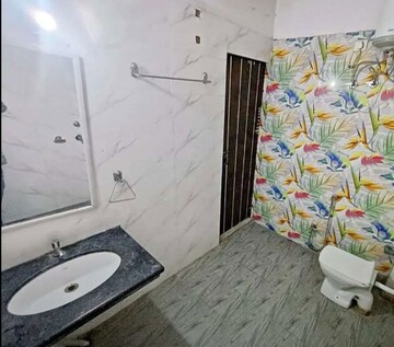Bathroom in 3 BHK Apartment at Gomti Nagar – for Rent
