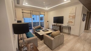 Living Room in 4 BHK Apartment at Ambience Creacions, Sector 22 – for Sale
