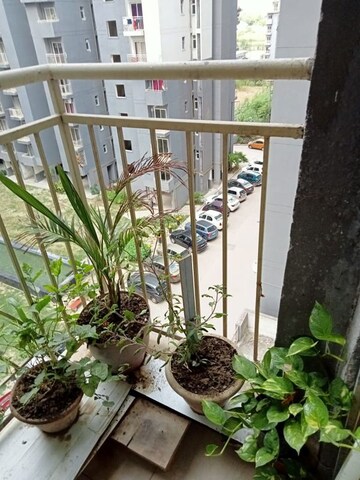 Balcony in 1 BHK Apartment at Aditya Urban Homes, Shahpur Bamheta – for Rent