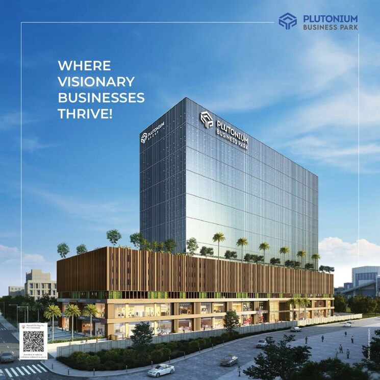 Exterior View, plutonium-business-park Commercial Office Space 2920 Sq.Ft. In Turbhe Navi Mumbai 9825954