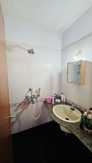 Bathroom in 2 BHK Apartment at Evershine Millennium Paradise, Kandivali East – for Rent