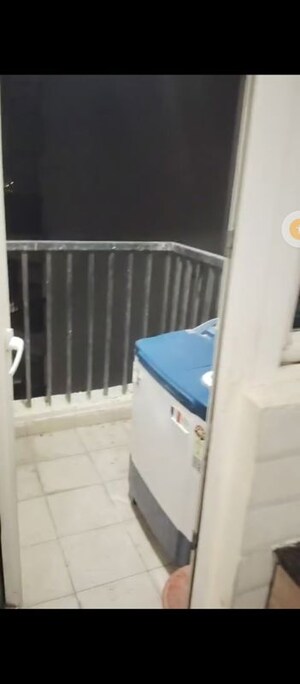 Balcony in 2 BHK Apartment at Gaur Yamuna City 16th Park View, Gaur Yamuna City – for Rent