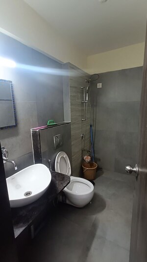 Bathroom in 2 BHK Apartment at Siddhi Highland Haven, Balkum Pada – for Sale
