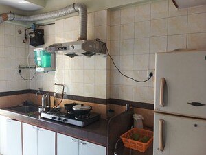 Kitchen in 2 BHK Apartment at Rustomjee Riviera, Malad West – for Rent