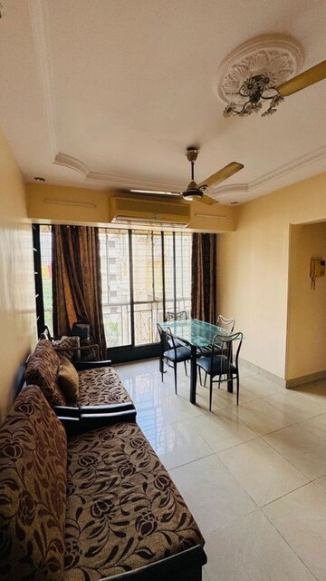 Living Room in 3 BHK Apartment at Siddharth Nagar CHS, Borivali East – for Rent