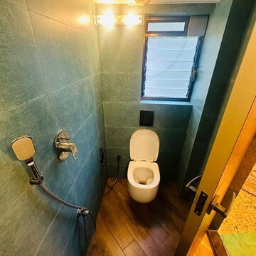 Bathroom in 2 BHK Apartment at Lokhandwala Complex – for Rent