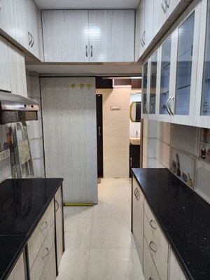 Kitchen in 1 BHK Apartment at Dosti Estates, Wadala East – for Rent