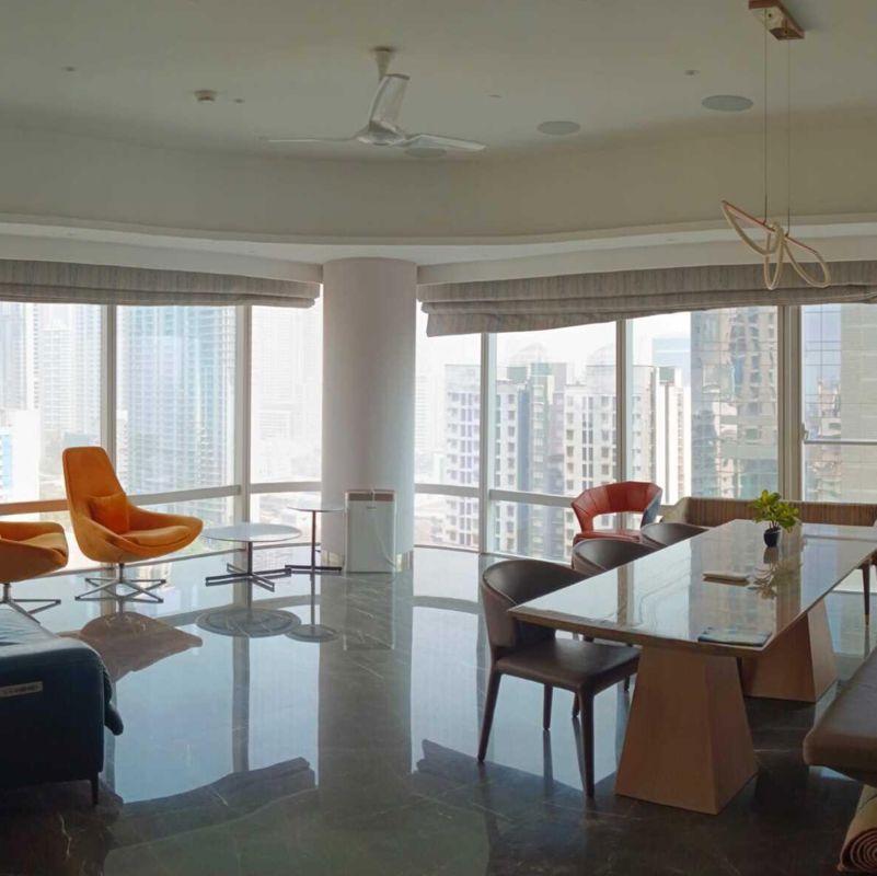 3 BHK + Servant Room Apartment For Rent in Indiabulls Blu