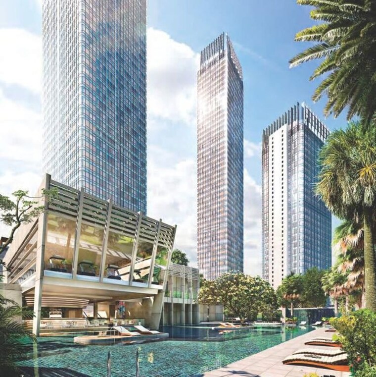 Exterior View, indiabulls-blu 4 Bedroom 1900 Sq.Ft. Apartment In Upper Worli Mumbai 9826121