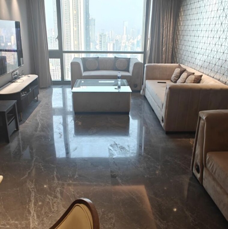Living Room, lodha-trump-tower 4 Bedroom 1690 Sq.Ft. Apartment In Kamala Mill Mumbai 9826140
