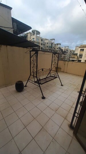 Balcony in 3 BHK Apartment at Goel Ganga Hill Mist Garden, Kondhwa – for Sale