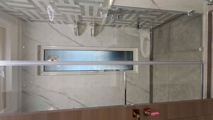 Bathroom in 3 BHK Apartment at Indiabulls Sky Forest, Lower Parel – for Rent