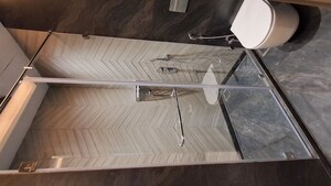 Staircase in 3 BHK Apartment at Indiabulls Sky Forest, Lower Parel – for Rent