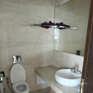 Bathroom in 3 BHK Apartment at Omkar 1973, Century Bazar – for Rent