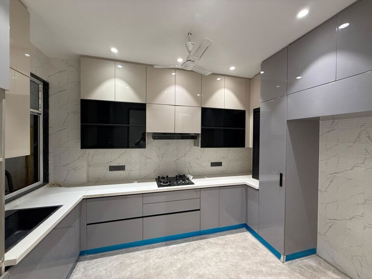 Kitchen, greater kailash i 3 Bedroom 208 Sq.Yd. Builder Floor In Greater Kailash I Delhi 9826186