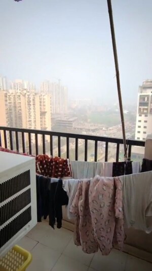 Bedroom in 3 BHK Apartment at Galaxy North Avenue, Gaur City 1 – for Sale