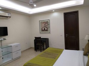Living Room in 3 BHK Builder Floor at Greater Kailash I – for Rent
