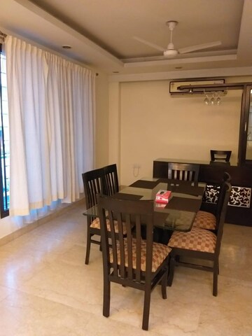 Living Room in 3 BHK Builder Floor at Greater Kailash I – for Rent