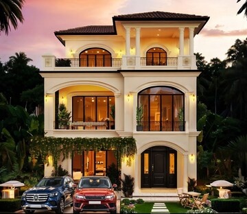 4 BHK Villa – Exterior View View at Royal Cinnamon Citadel, Badamanavarthekaval - for Sale