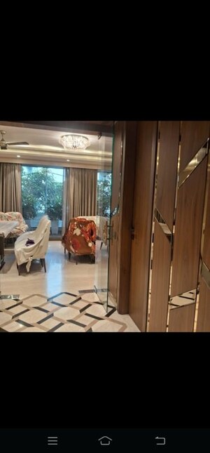 Living Room in 4 BHK Builder Floor at Sarvodaya Enclave – for Rent