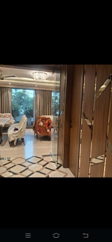 Living Room in 4 BHK Builder Floor at Sarvodaya Enclave – for Rent