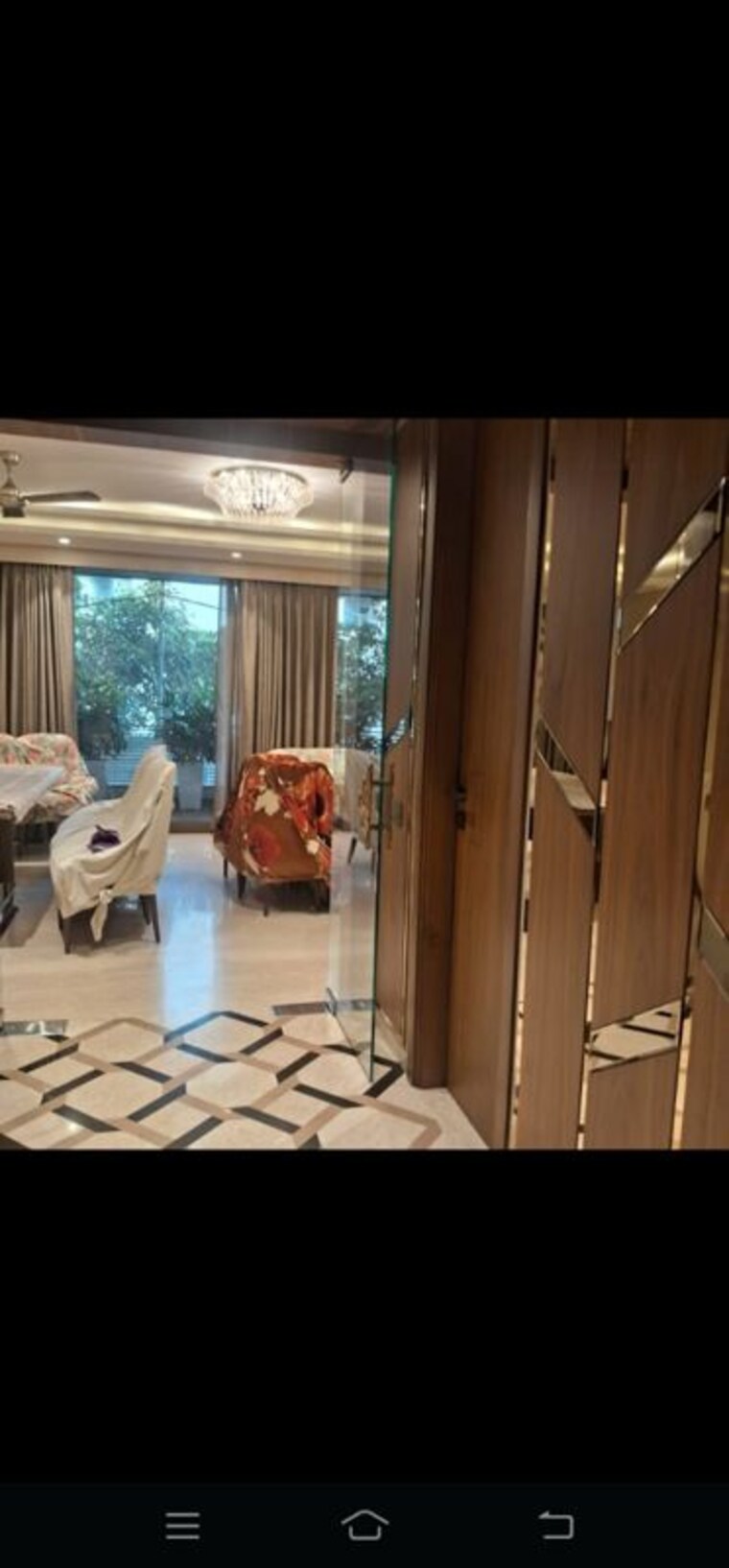 Living Room, sarvodaya enclave 4 Bedroom 500 Sq.Ft. Builder Floor In Sarvodaya Enclave Delhi 9826201