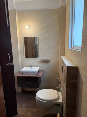 Bathroom in 3 BHK Builder Floor at Saket – for Rent