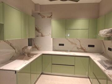 Kitchen in 3 BHK Builder Floor at Dlf Phase I – for Sale