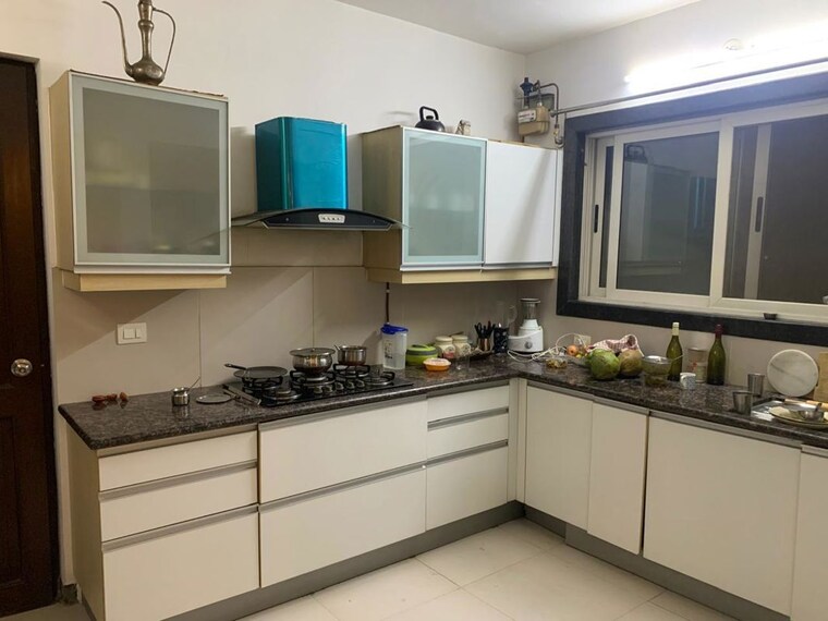 Kitchen, marvel-zephyr 3.5 Bedroom 2650 Sq.Ft. Apartment In Kharadi Pune 9826193