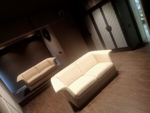 Living Room in 3 BHK Apartment at Vesu – for Sale