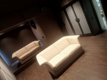 Living Room in 3 BHK Apartment at Vesu – for Sale