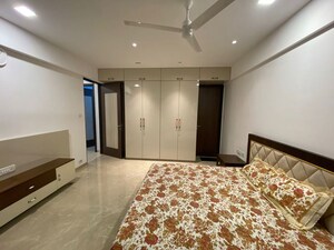Bedroom in 4 BHK Apartment at Raj Grandeur, Powai – for Rent