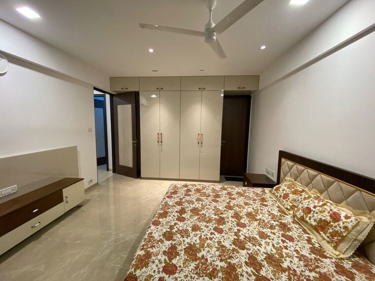 Bedroom, raj-grandeur 4 Bedroom 3060 Sq.Ft. Apartment In Powai Mumbai 9826241