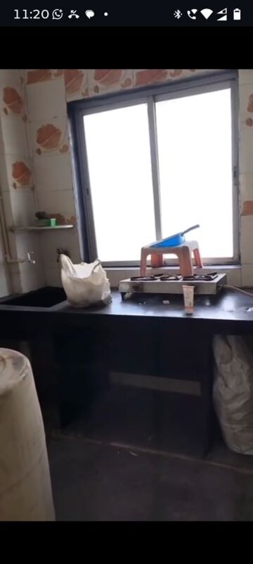 Kitchen in 1 RK Apartment at Karmasanket CHS, Kurla – for Rent