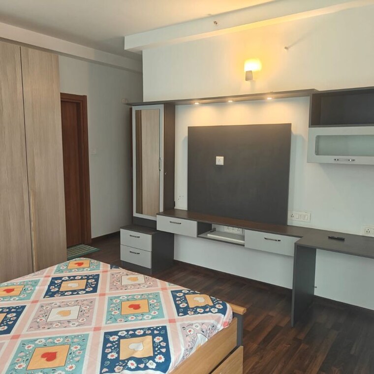 Bedroom, bhartiya-nikoo-homes 3 Bedroom 1595 Sq.Ft. Apartment In Kannur Bangalore 9826274