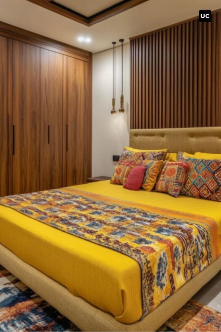 Bedroom, dheeraj-insignia 3.5 Bedroom 1400 Sq.Ft. Apartment In Bandra East Mumbai 9826276