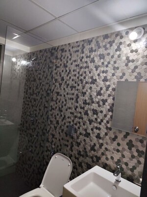 Bathroom in 3 BHK Apartment at Supreme Estia Phase 1, Baner – for Rent