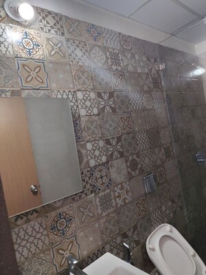 Bathroom in 3 BHK Apartment at Supreme Estia Phase 1, Baner – for Rent