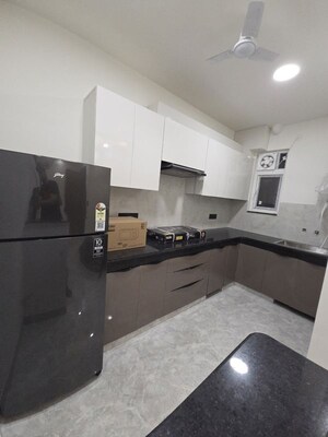 Kitchen in 2 BHK Builder Floor at Sushant Lok I – for Rent