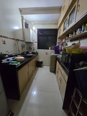 Kitchen in 1 BHK Apartment at Mahadev Samarth Garden, Bhandup West – for Rent