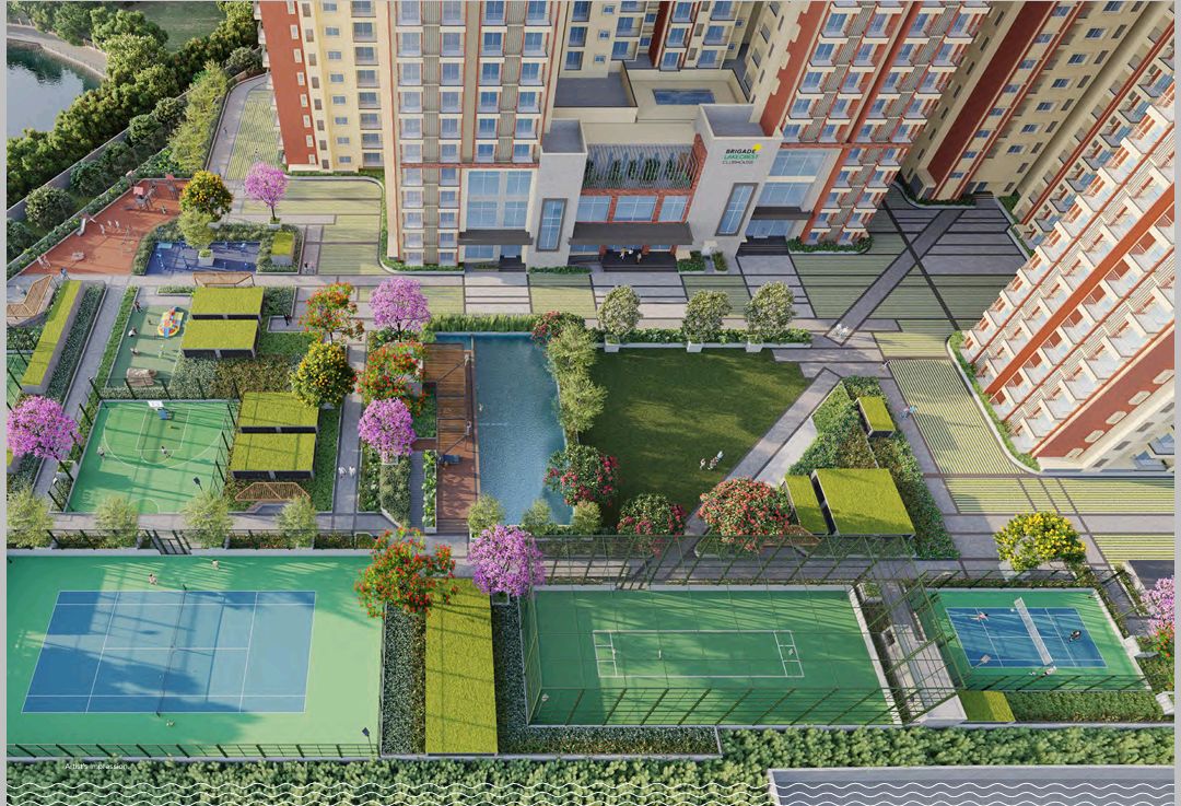 3 BHK 1784 Sq.Ft. Apartment in Brigade Lakecrest